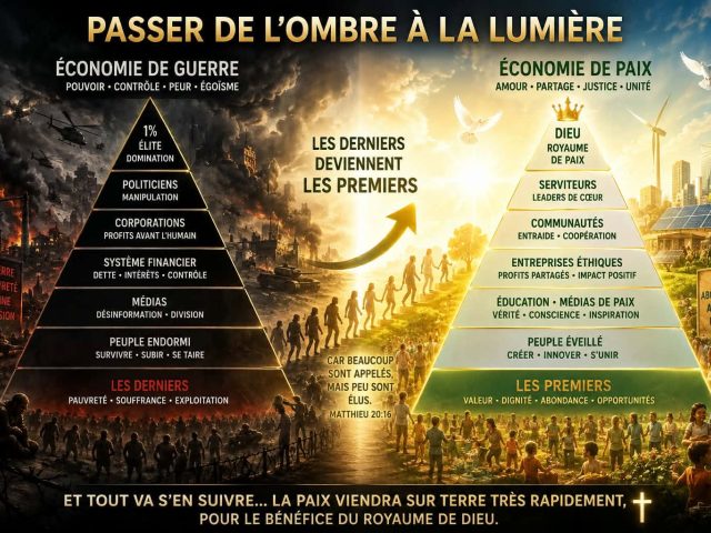 de ombre à la lumière